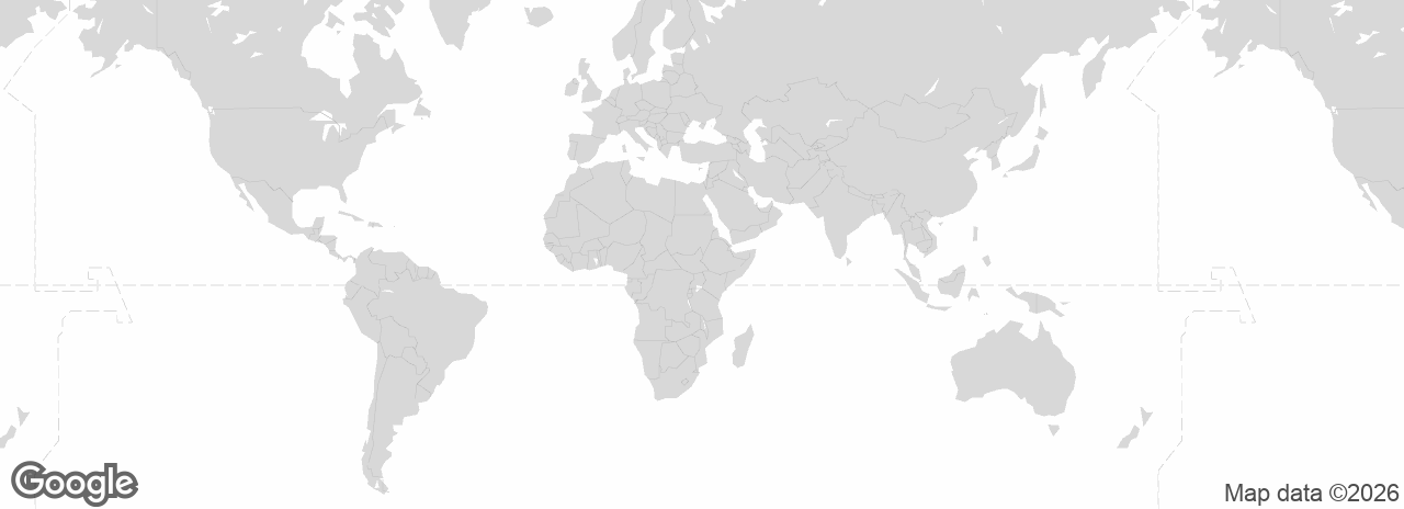 Country distribution map